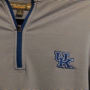 Peter Millar Quarter Zip University of Kentucky